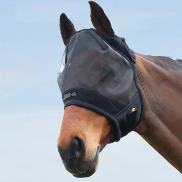 Hy Equestrian Armoured Protect Half Mask without Ears| Online For Equine