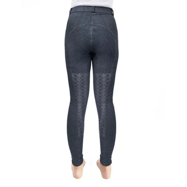 Hy Equestrian Children's Jesmond Jewel Denim Look Tights| Online For Equine