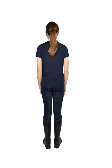 Hy Equestrian Children's Roka Reign Navy Show Shirt| Online For Equine