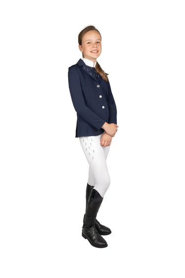 Hy Equestrian Children's Roka Reign Riding Tights White| Online For Equine