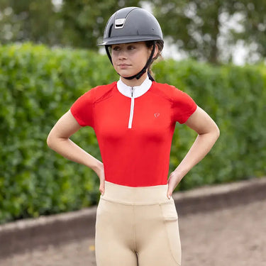 Hy Equestrian Children's Scarlet Show Shirt| Online For Equine