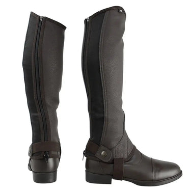 Hy Equestrian Children's Synthetic Combi Leather Chaps| Online For Equine