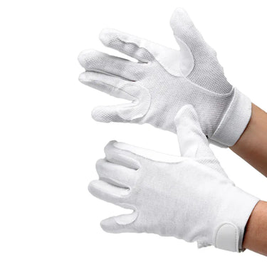 Hy Equestrian Cotton Pimple Palm Gloves| Online For Equine