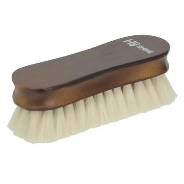 Hy Equestrian Deluxe Wooden Face Brush with Goats Hair| Online For Equine