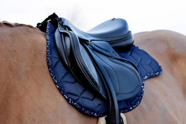 Hy Equestrian Elevate Allure Saddle Pad Navy/ Rose Gold| Online For Equine