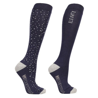 Hy Equestrian Elevate Allure Socks (Pack of 2)| Online For Equine
