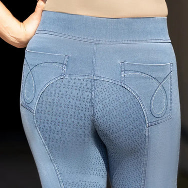 Hy Equestrian Elevate Chambray Denim Tights| Online For Equine