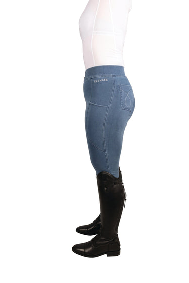 Hy Equestrian Elevate Chambray Denim Tights| Online For Equine