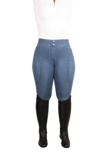 Hy Equestrian Elevate Chambray Denim Tights| Online For Equine