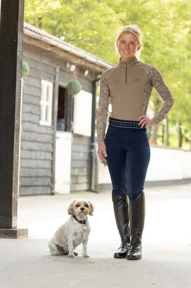 Hy Equestrian Elevate Heritage Base Layer- Fossil| Online For Equine