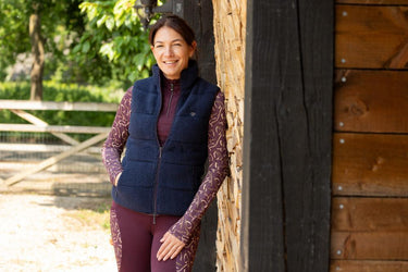 Hy Equestrian Elevate Heritage Teddy Fleece Gilet