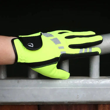 Hy Equestrian Extreme Reflective Children's Softshell Gloves| Online For Equine