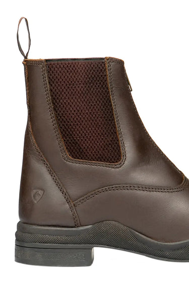 Hy Equestrian Fleece Lined Wax Leather Zip Jodhpur Boot| Online For Equine