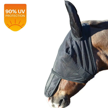 Hy Equestrian Fly Mask with Sunshield & Ears| Online For Equine