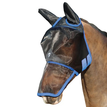 Hy Equestrian Mesh Full Mask with Ears and Nose| Online For Equine