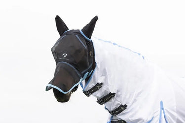 Hy Equestrian Mesh Full Mask with Ears and Nose| Online For Equine