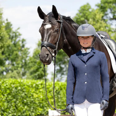 Hy Equestrian Navy Roka Reign Show Jacket| Online For Equine