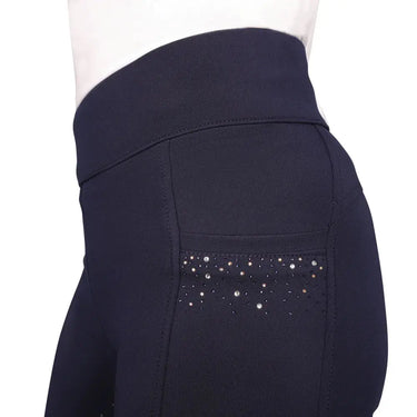 Hy Equestrian Roka Regal Riding Tights Navy| Online For Equine