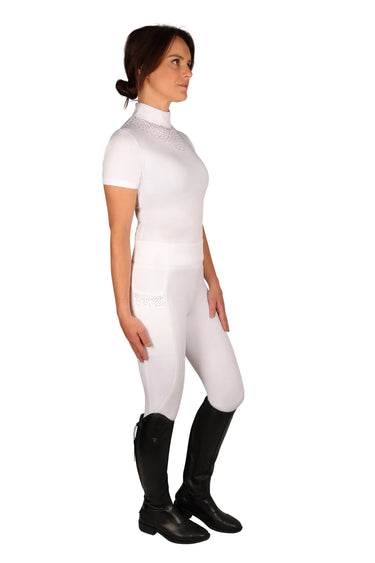 Hy Equestrian Roka Regal Riding Tights White| Online For Equine