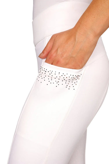 Hy Equestrian Roka Regal Riding Tights White| Online For Equine