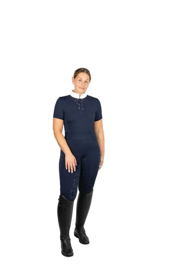Hy Equestrian Roka Reign Riding Tights Navy| Online For Equine