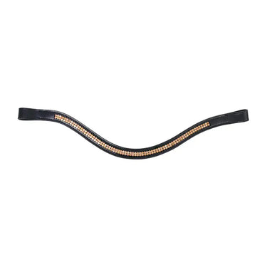 Hy Equestrian Rosciano Rose Gold Browband| Online For Equine