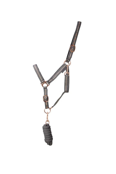 Hy Equestrian Rose Glitter Head Collar & Lead Rope Set| Online For Equine