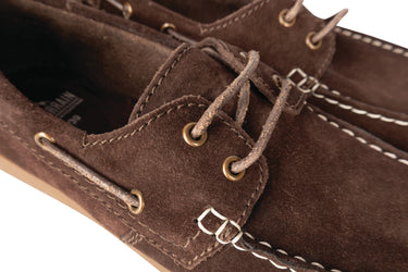 Hy Equestrian Savona Deck Shoes Chocolate| Online For Equine