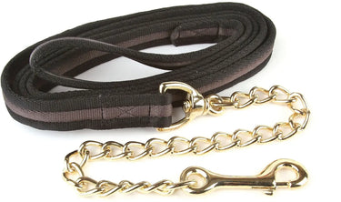 Hy Equestrian Soft Webbing Lead Rein with Chain| Online For Equine