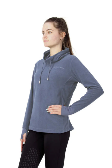Hy Equestrian Synergy Cowl Neck Top Riviera| Online For Equine