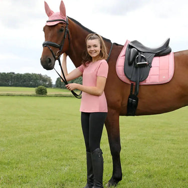 Hy Equestrian Synergy Fly Veil Rose/ Silver| Online For Equine