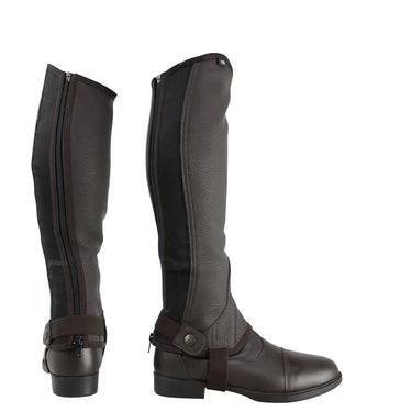 Hy Equestrian Synthetic Combi Leather Chaps| Online For Equine