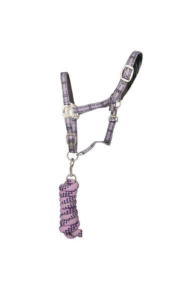 Hy Equestrian Tartan Head Collar with Lead Rope| Online For Equine