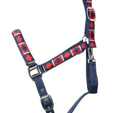Hy Equestrian Woven Polo Head Collar and Lead Rope| Online For Equine
