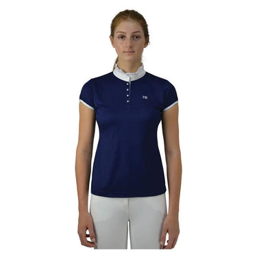 Buy Hy Fashion Alexandra Show Shirt-L / UK 14-Twilight Blue| Online for Equine
