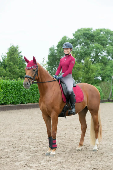 Hy Sport Active Fly Veil Vivid Merlot| Online For Equine