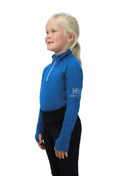 Hy Sport Active Young Rider Base Layer Jewel Blue| Online For Equine