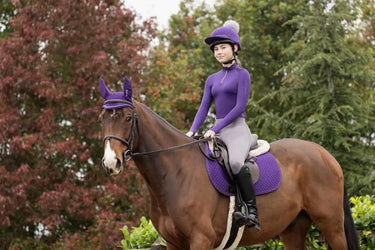Hy Sport Active Young Rider Base Layer Royal Violet| Online For Equine