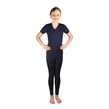 HyCONIC Children's Soria Riding Tights Navy| Online For Equine