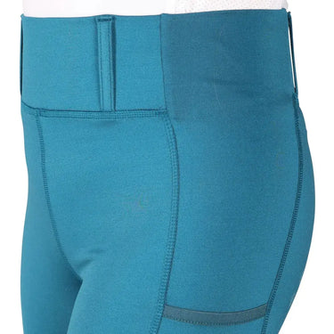 HyCONIC Children's Soria Riding Tights Teal| Online For Equine