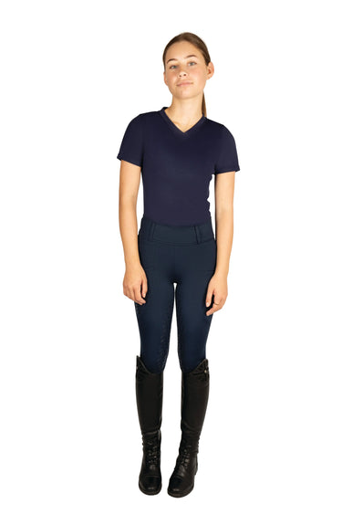 HyCONIC Children's Torrellas Riding Tights Navy| Online For Equine