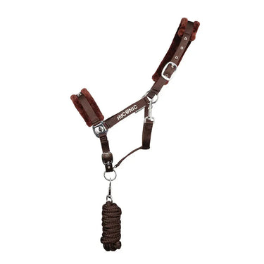 HyCONIC Faux Fur Head Collar & Lead Rope| Online For Equine