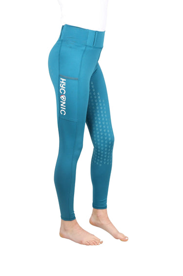 HyCONIC Soria Riding Tights Teal| Online For Equine
