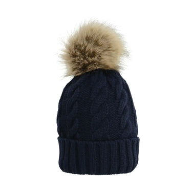 Buy HyFASHION Melrose Cable Knit Bobble Hat| Online for Equine