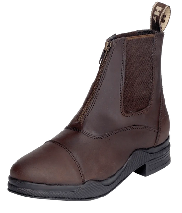 Buy HyLand Wax Leather Zip Jodhpur Boot| Online for Equine