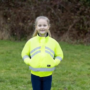 HyVIZ Reflective Waterproof Children's Blouson by Hy Equestrian| Online For Equine