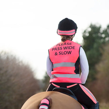 HyVIZ Waistcoat Please Pass Wide & Slow| Online For Equine