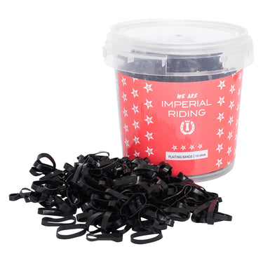 Buy Imperial Riding Plaiting Bands Profi-Box Black | Online for Equine