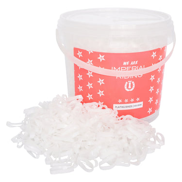 Buy Imperial Riding Plaiting Bands Profi-Box White | Online for Equine