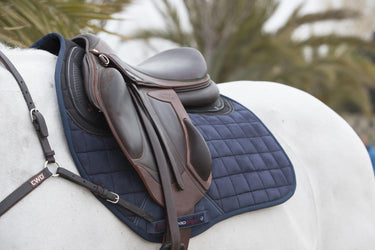 LeMieux X-Grip Silicone EuroJump Square Navy